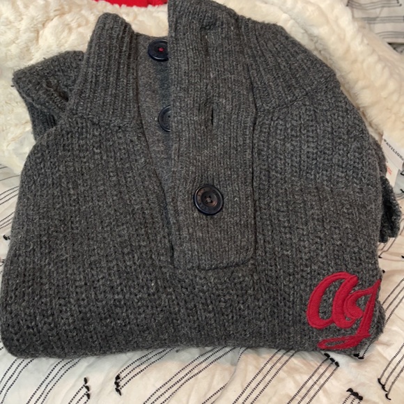 🚨SOLD🚨Mens Large Aca Joe chunky nit sweater - Picture 3 of 3